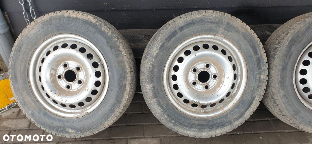 KOŁA KOMPLETNE OPONY FELGI STALOWE 7H0601027D  Michelin 215/65 R16C ET51 VW T5 DOKA - 7
