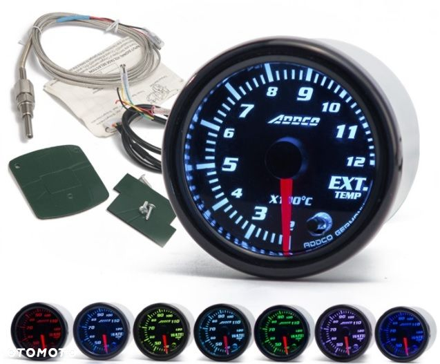 ADDCO temperatura spalin EGT 52mm 7 kolorów greddy - 2
