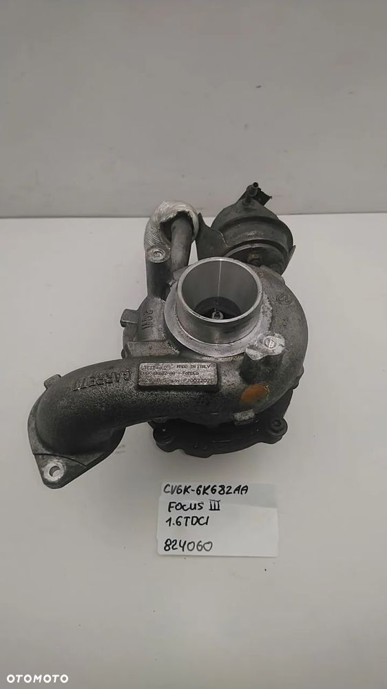 TURBINA 1.6 TDCI 105KM FOCUS III CV6K-6K682-AA 824060 - 1