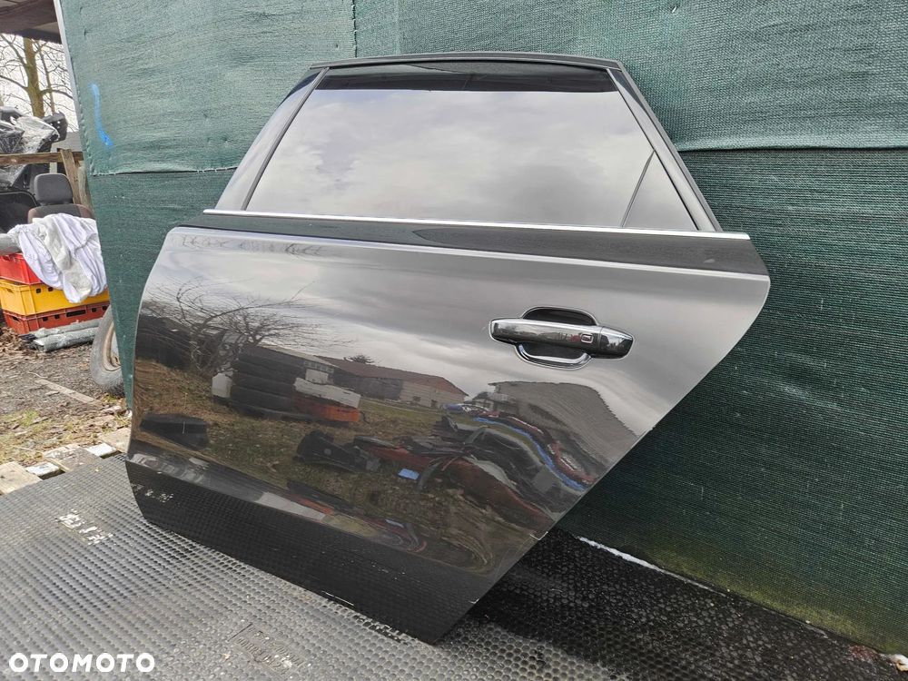 Drzwi Tyl Tylne Lewe Czarne LY8X Kompletne Boczek BOSE Roleta AUDI A8 D4 Long - 5