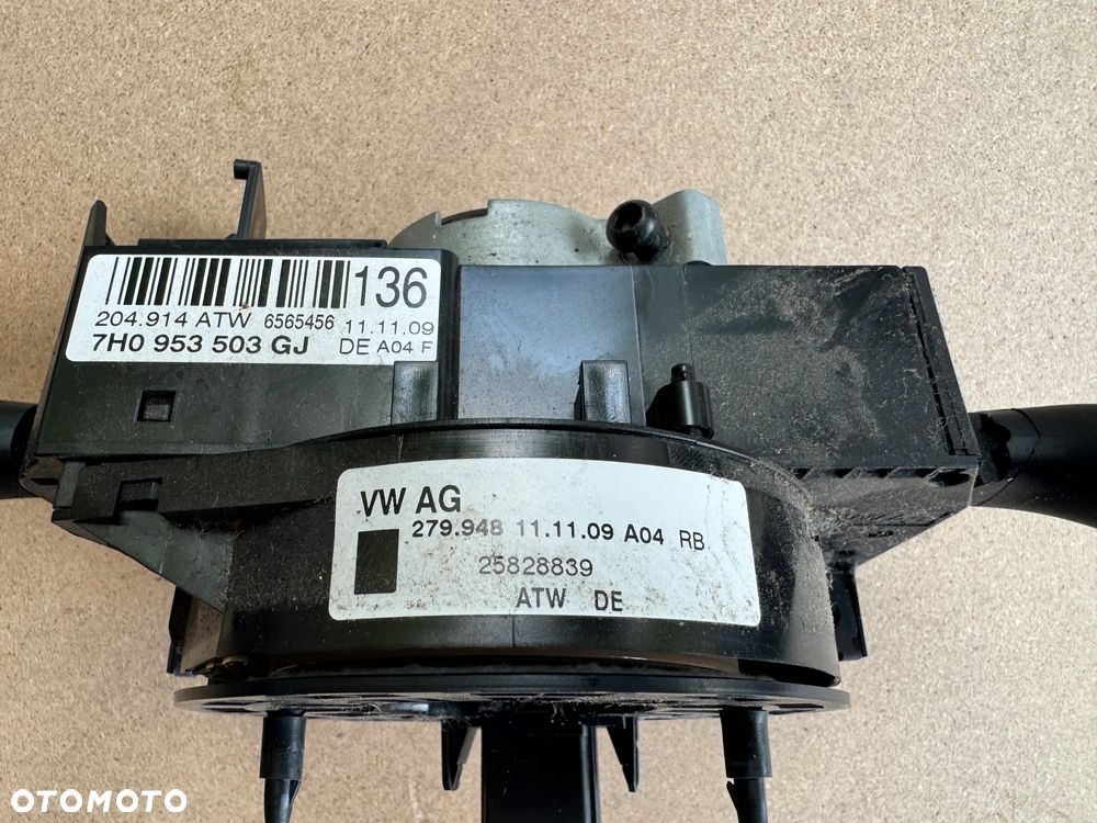 Taśma zwijak przełącznik Vw Seat T5 7H0953503GJ 279948 - 5