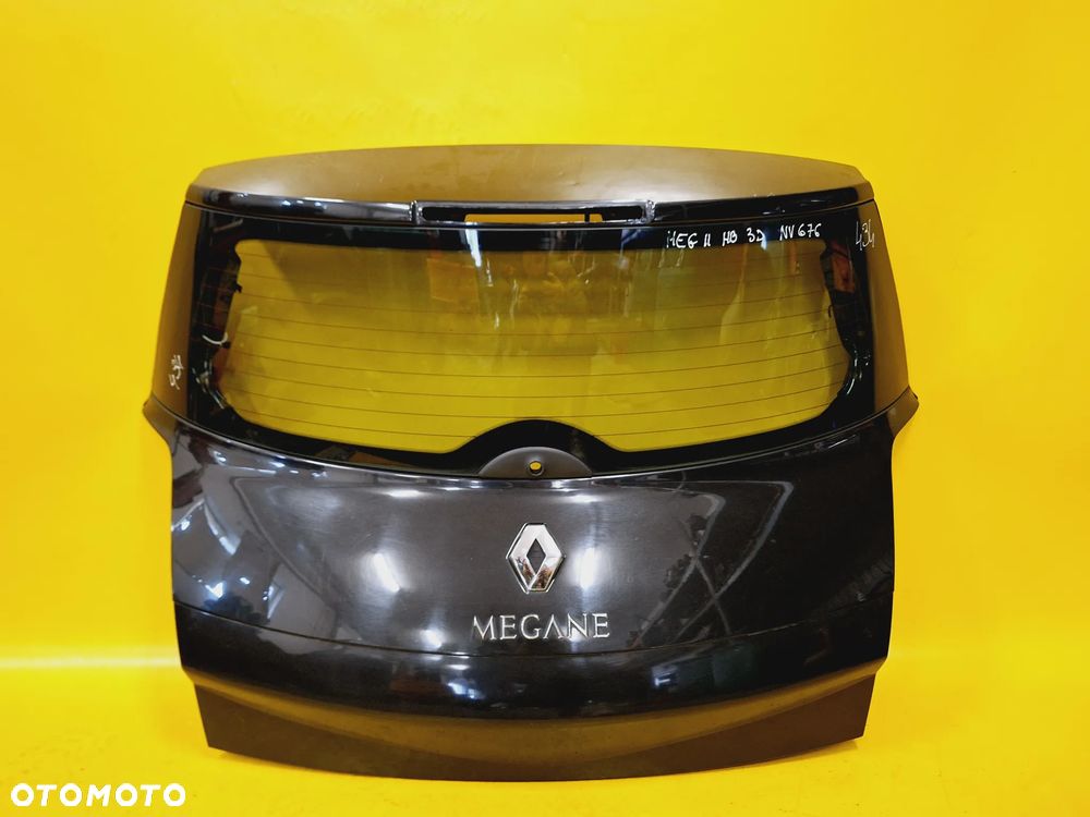 KLAPA TYŁ TYLNA SZYBA BAGAŻNIKA RENAULT MEGANE II HB 3D 02-06 LAK: NV676 NR434 - 3