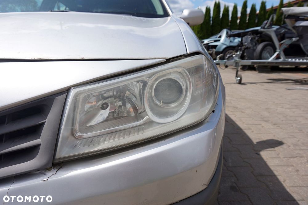 MASKA ZDERZAK BŁOTNIKI LAMPY MEGANE II PH2 LIFT TED69  RENAULT 2006-2008 SREBRNY PRZÓD KOMPLETNY - 15
