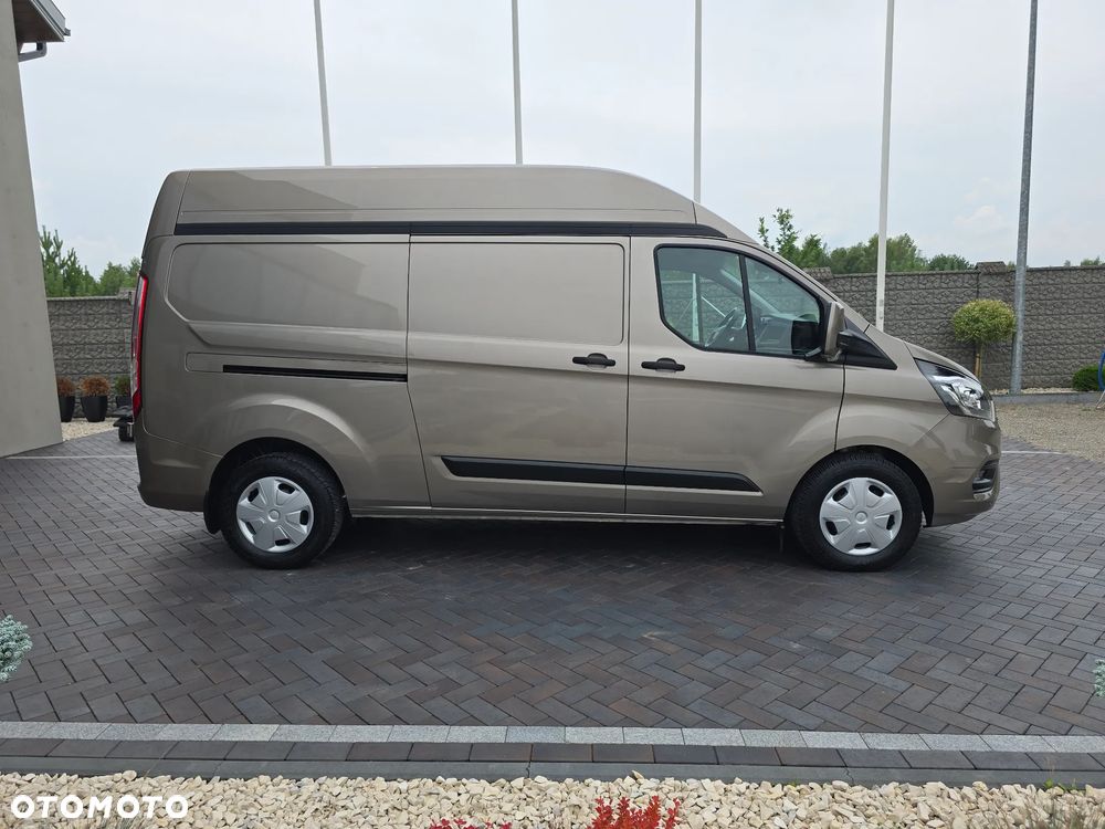 Ford TRANSIT CUSTOM CHŁODNIA +FUNKCJA GRZANIA + PODŁONCZENIE NA POSTOJU 230V  MODEL L2H2 340L-170 AUTOMAT 48 Tyś km SERWIS ASO FORD DO OSTATNIEGO Km SALON POLSKA BOGATA OPCJA WYPOSAŻENIA AUTOMAT KAMERA COFANIA + CZUJNIKI COFANIA LEDY METALIK ASYSTENTY KIEROWCY - 7
