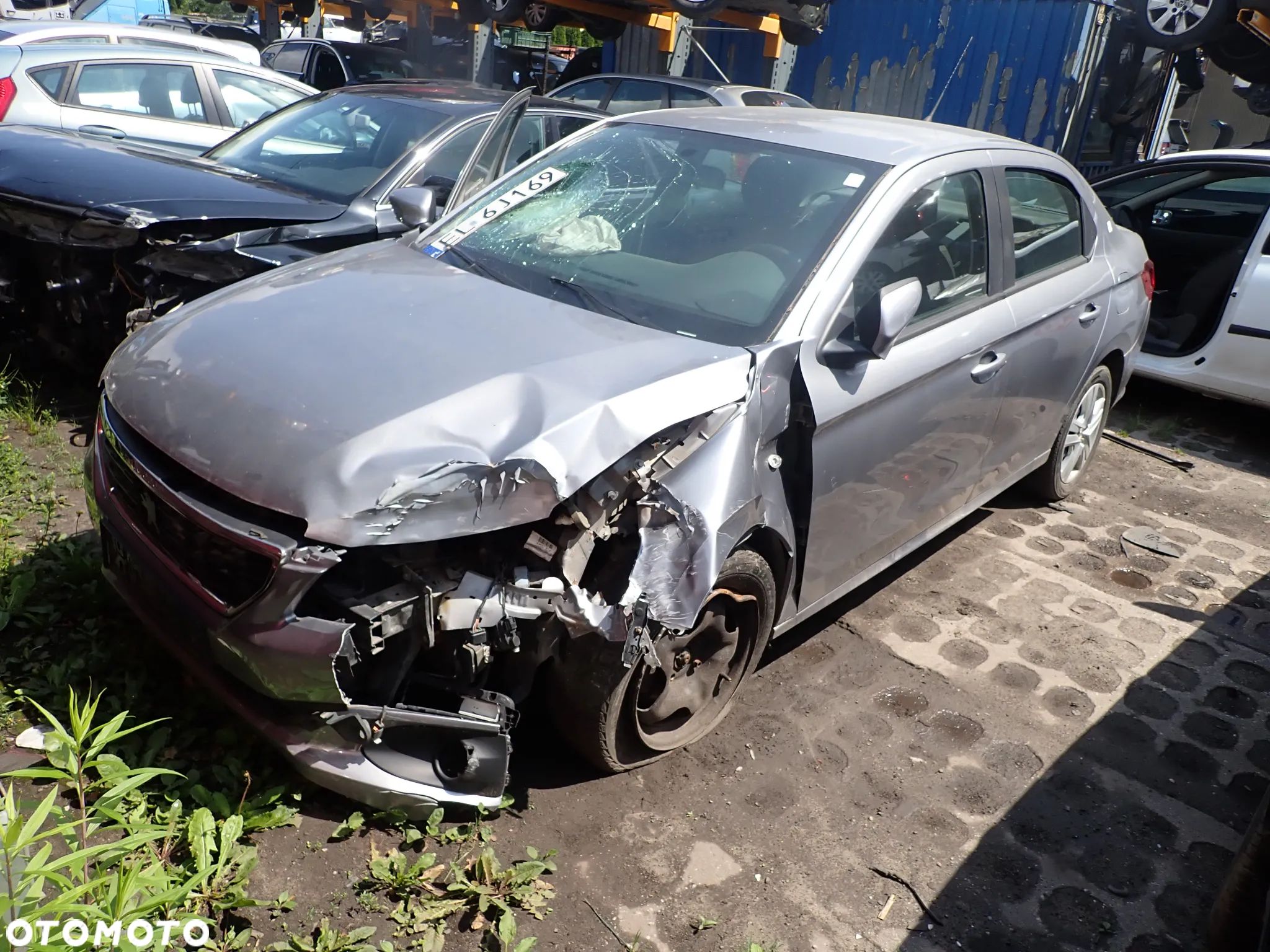 CZĘŚCI - Peugeot 301 1,6 EHDI BLUE HDI BHY 99KM 5B SEDAN 2018r. lakier KCA INDEX - 8342 - 1