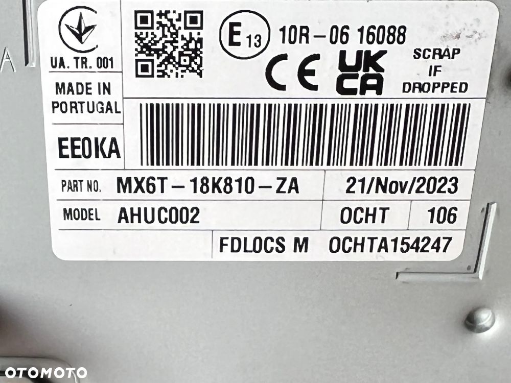 RADIO NAWIGACJA FORD FOCUS MK4 MX6T-18K810-ZA EUROPA - 3