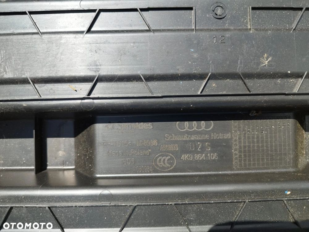 WNĘTRZE BAGAŻNIKA BOCZKI PODŁOGA AUDI A6 C8 AVANT - 8