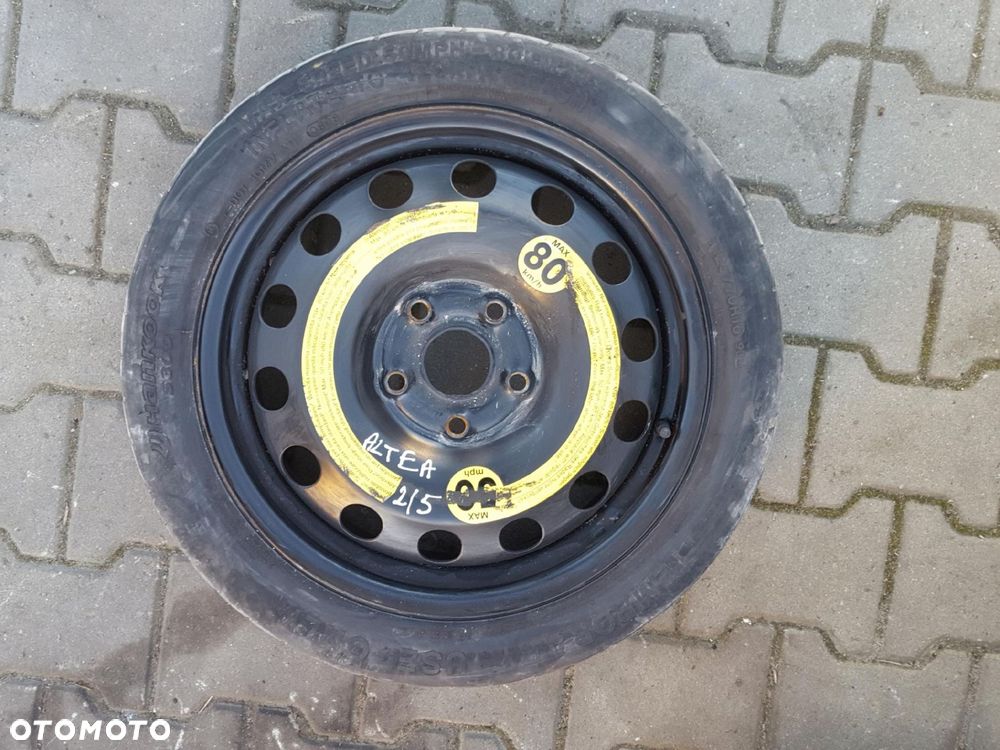 SEAT ALTEA LEON II A3 8P KOŁO DOJAZDOWE 16 5X112 - 1