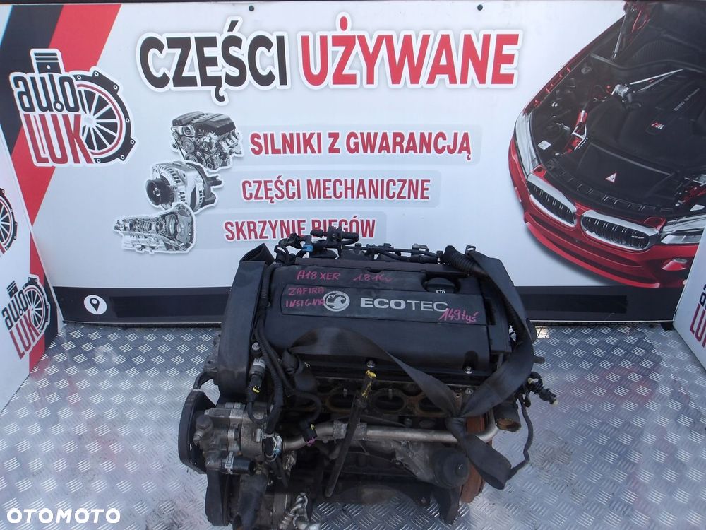 SILNIK OPEL INSIGNIA ZAFIRA 1.8 16V A18XER 149 TYS