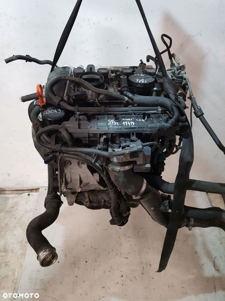 silnik kompletny ccz 2.0 tfsi vw audi seat skoda 174tys km - 1