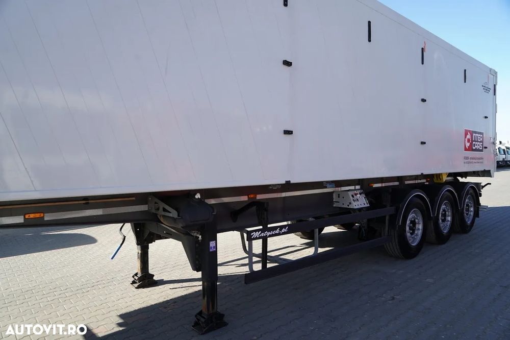 Inter Cars BASCULATOR 62 M3 / ALUMINIU / AXĂ RIDICATĂ / - 10