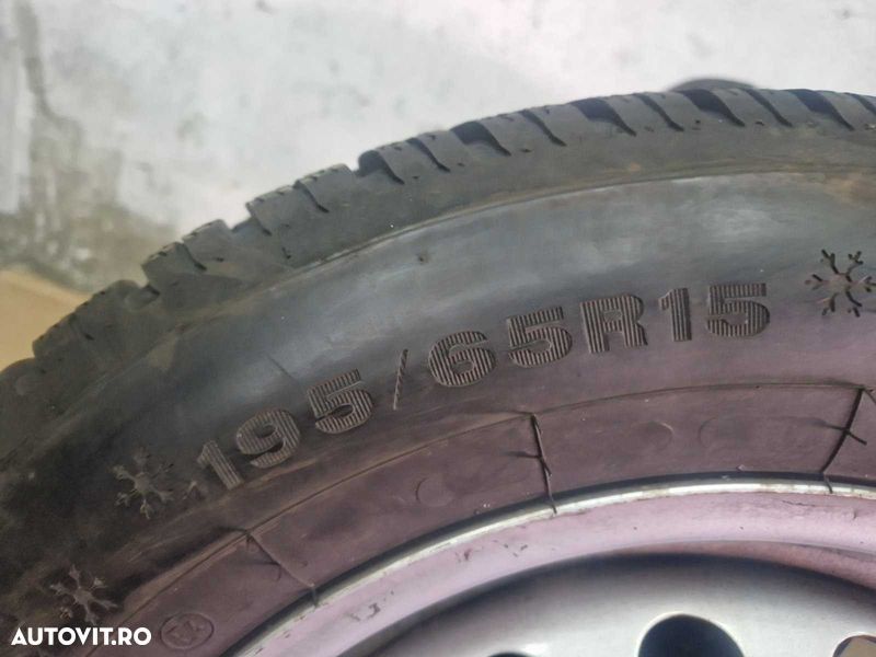 2 Dunlop R15 195/65/ Anvelope de iarnă DOT1418 - 7