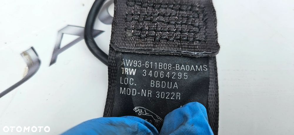Jaguar XJ 351 Pas bezpieczeństwa pasażera kierowcy KOLOR BRĄZOWY AW93-611B08-BA AW93-611B09-AA - 5