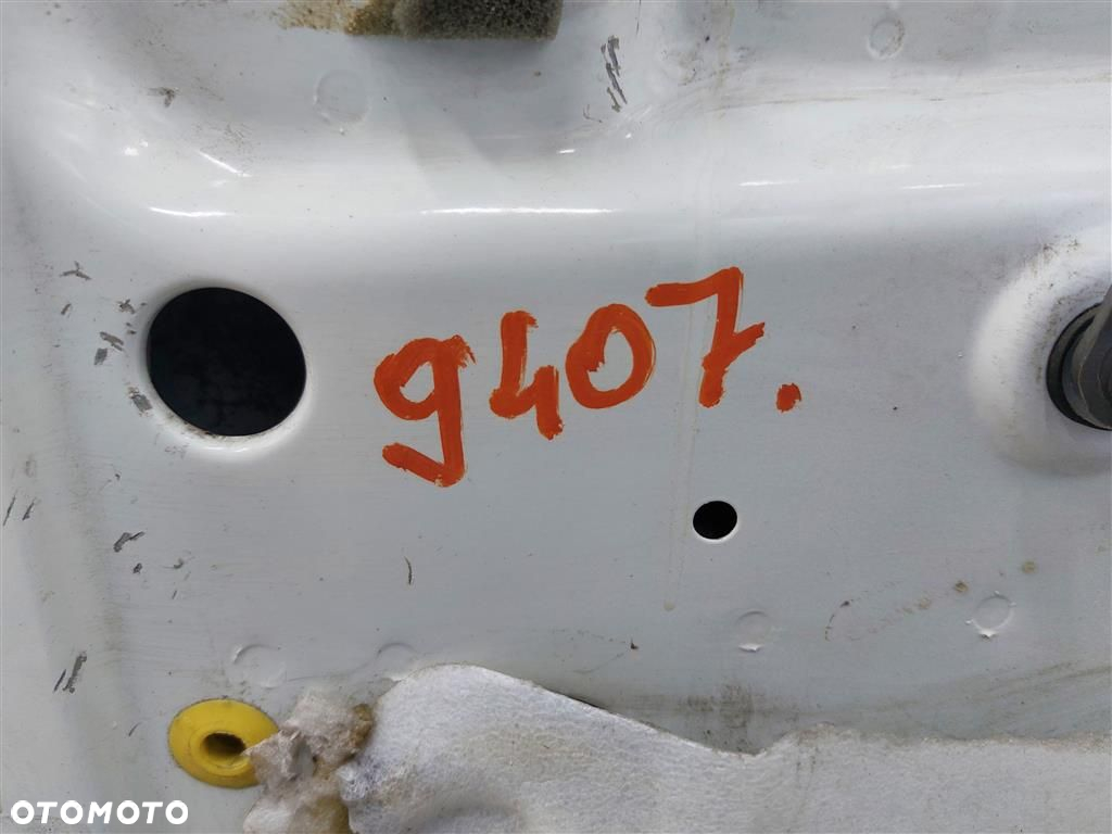 Drzwi przednie prawe SZYBA przód Fiat Panda II 2003-2013R BIAŁE - 8