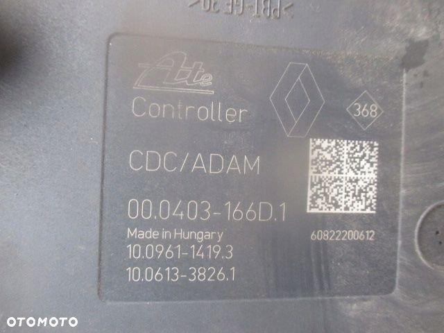 POMPA ABS RENAULT LAGUNA III 2.0DCI 476600047R 00.0403-166D.1 - 4