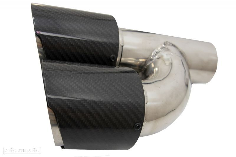 Ponteiras de Escape Look Akrapovic Duplas 18.50 cm - 5