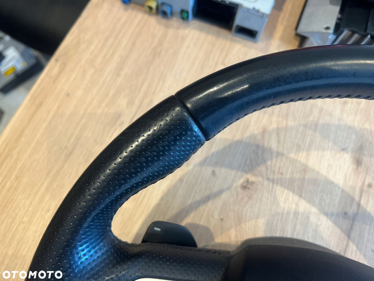 KIEROWNICA TRÓJRAMIENNA ŁOPATKI F1 CHROM II LIFT AUDI A8 S8 D3 - 7