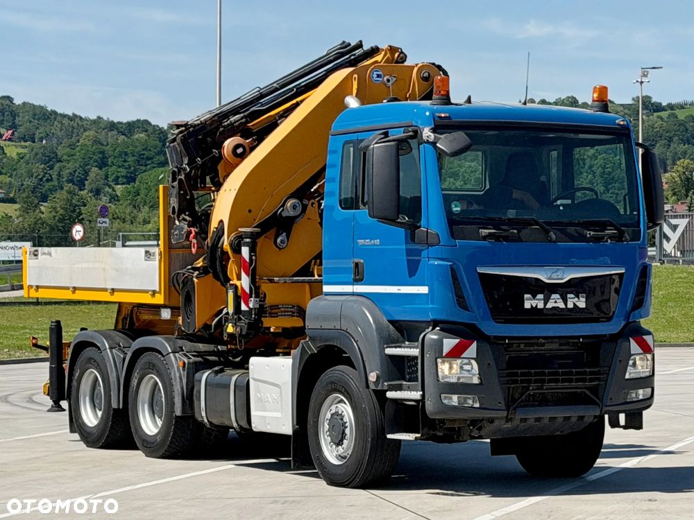MAN TGS 26.440 * CIĄGNIK SIODŁOWY + EFFER 585 6/S + JIB 6S + PILOT * 6x6 - 3