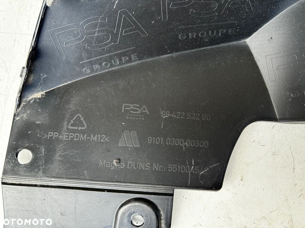 OPEL ASTRA L VI SPOJLER DOKŁADKA DYFUZOR ZDERZAK TYŁ TYLNI 9842252280 - 3