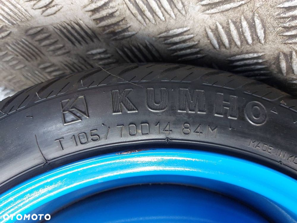 ORGANIZER BAGAŻNIKA DOJAZDÓWKA 4x100 105/70R14 KUMHO CHEVROLET AVEO II - 5