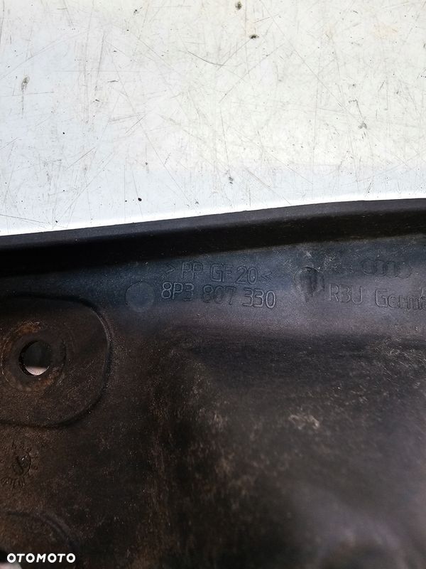 ŚLIZG ZDERZAKA PRAWY TYŁ AUDI A3 8P LIFT 8P3807330 - 3