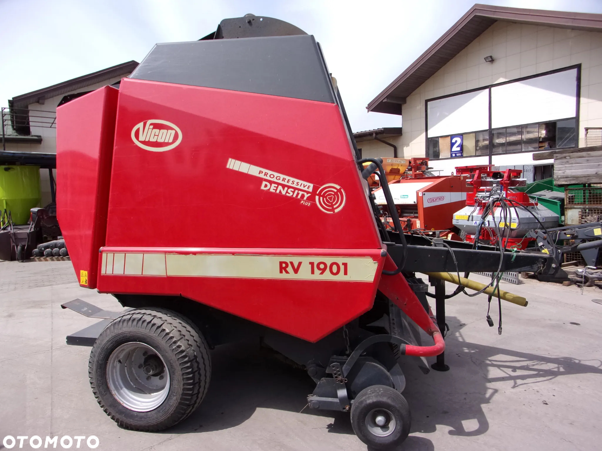 Inny Prasa belująca, zwijająca, rolująca, rolka, łańcuchowa, walcowa Z579/1- 1210 SIPMA, Z562/Z587 Metal Fach, Vikon 1901 - 37