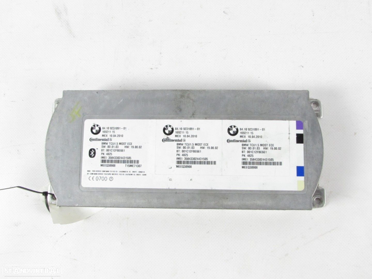 MÓDULO BLUETOOTH/ TELEMÁTICA Seminovo/ Original BMW 5 (E60)/BMW 5 Touring (E61)/... - 1