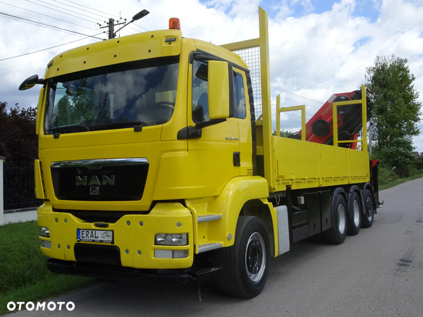 MAN TGS 35.400 HDS Palfinger PK 44002 Tridem Wciągarka 8x4 Żuraw