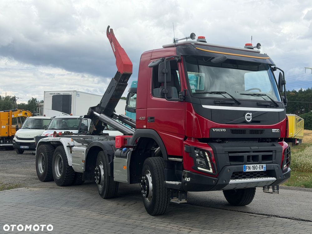 Volvo FMX 420 8x4 // Hakowiec // Super Stan - 4
