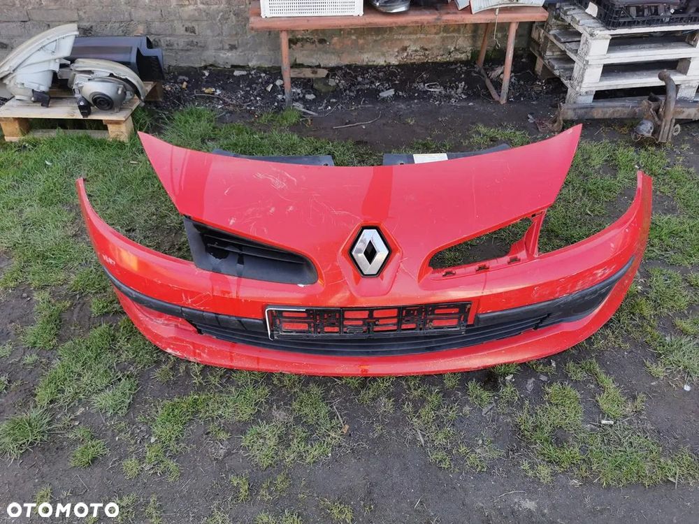 RENAULT CLIO III ZDERZAK PRZÓD PRZEDNI WYSYŁKA - 7