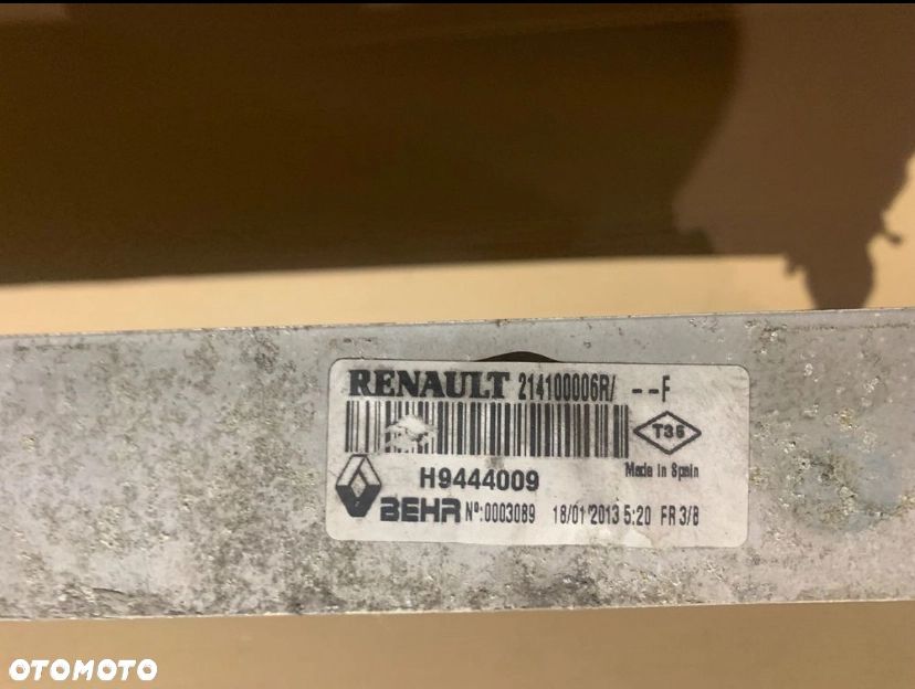 214000005R Chłodnica wody płynu 2.0 dci Renault laguna III 3 lift - 3