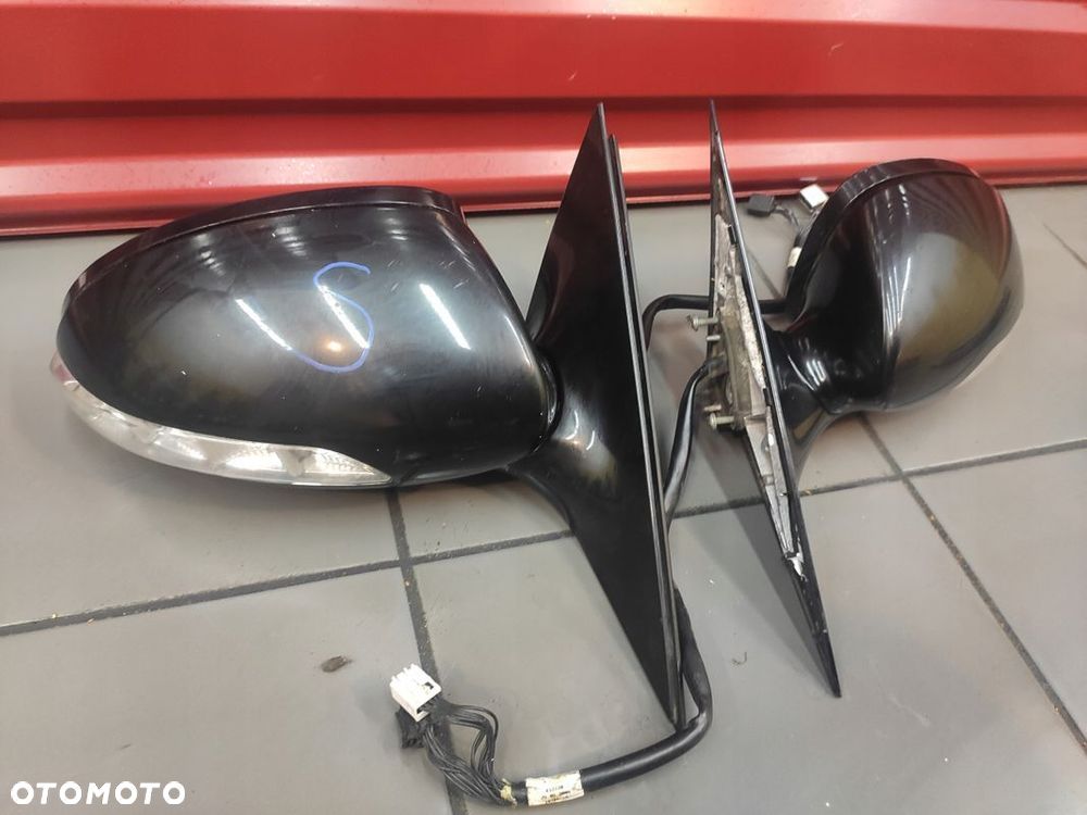 MERCEDES S-KLASA W221 LUSTERKO LEWE 15 PIN 8+7 KOLOR 197 ORYG BEZ LUSTRA - 2