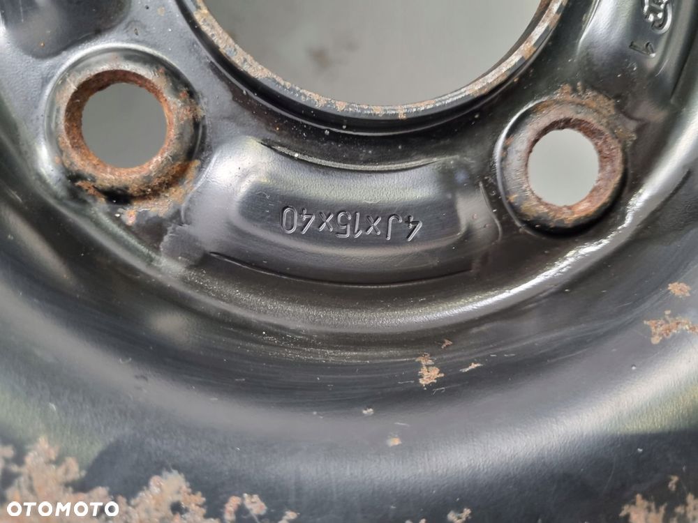 KOŁO DOJAZDOWE 125/80 R15 98AB-NA 2150836 4x108 Ford Fiesta Mk5 Mk6 - 4