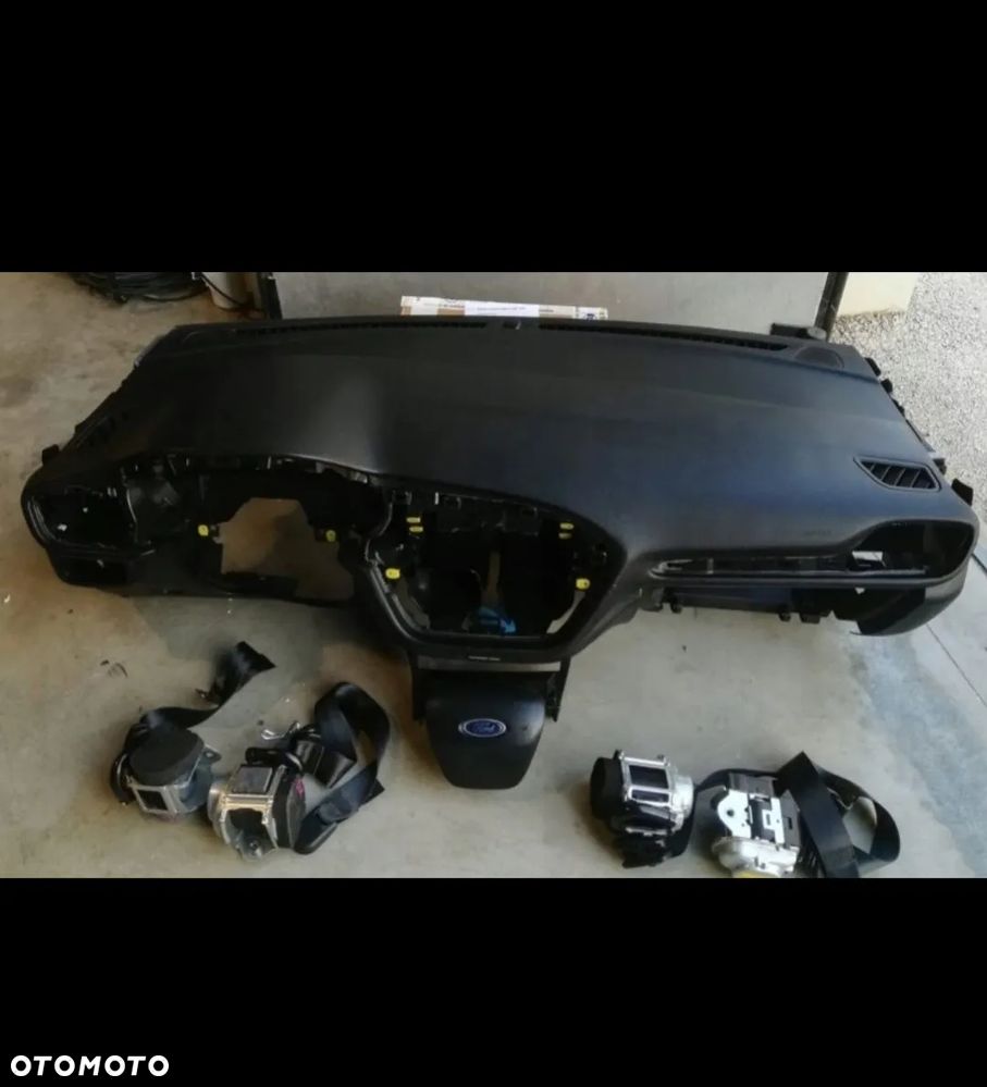 ford fiesta mk8  Deska Konsola Kokpit Airbag Pasy Zestaw - 1