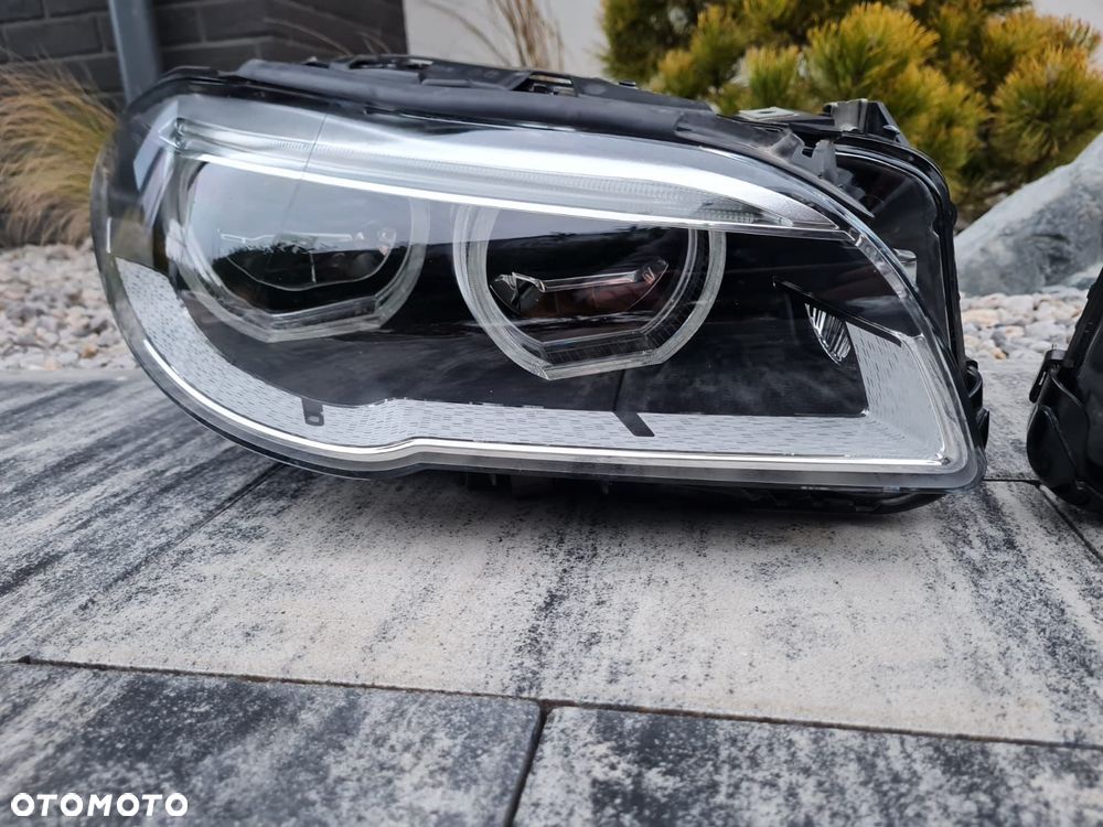 bmw 5 m5 f10 f11 lift lci lampy przód full led adaptive 7352481-08 7424146-01 - 3