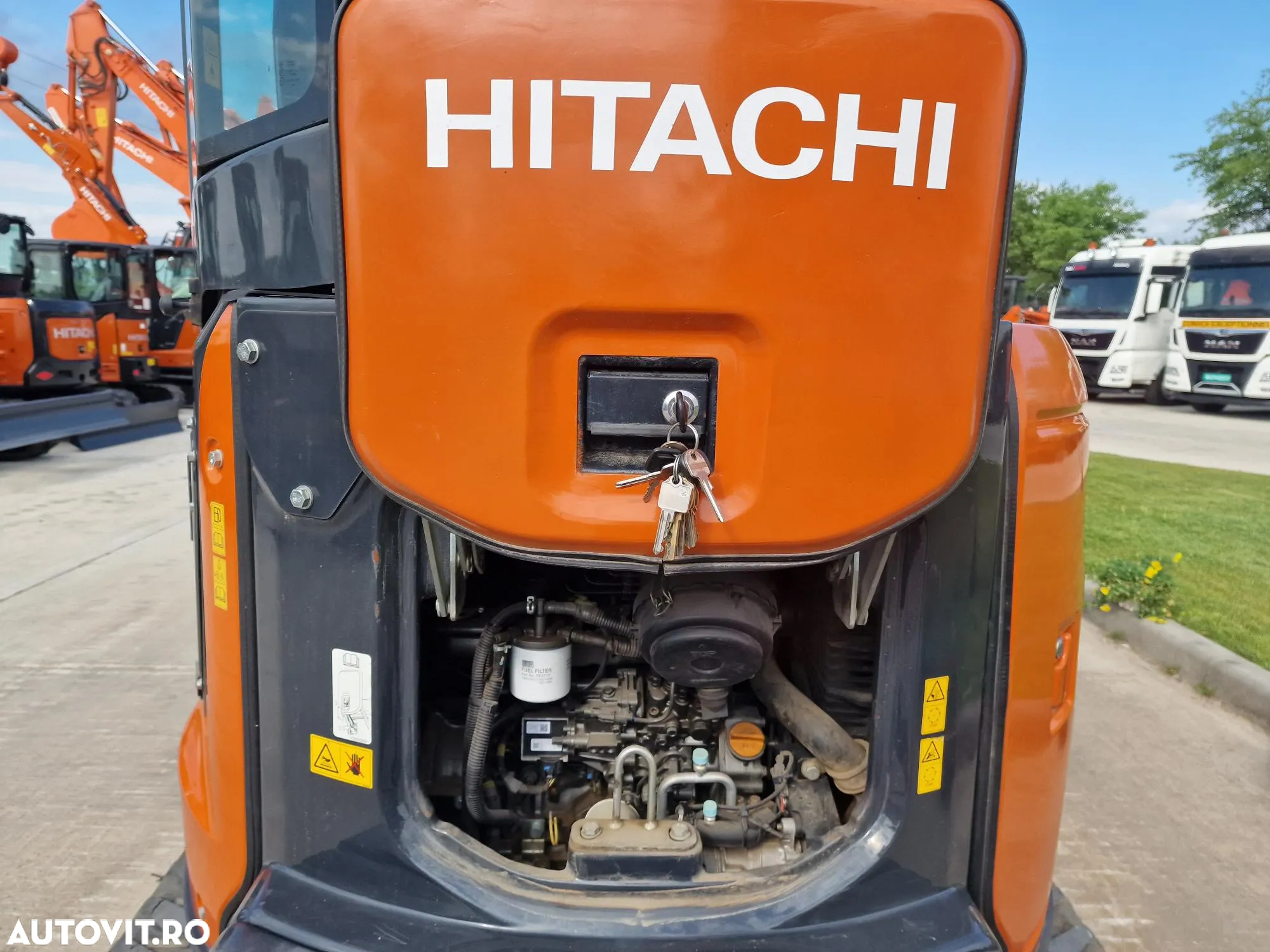 Hitachi ZX38, 2021, 1.376h, CUPLA RAPIDA+3 CUPE, 3,9tone, Ad sapare 4m, Inst picon, Aer conditionat, Senile 80% ok, produs in JAPONIA, posibilitate leasing 4 ani-PROMOTIE 36.900 EUR+Tva - 14