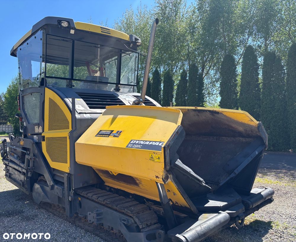 Dynapac Atlas Copco SD2500CS Rozściełacz Asfaltu na gąsienicach 2015rok układarka 2,5-5m Niwelacja, stan bdb - 5
