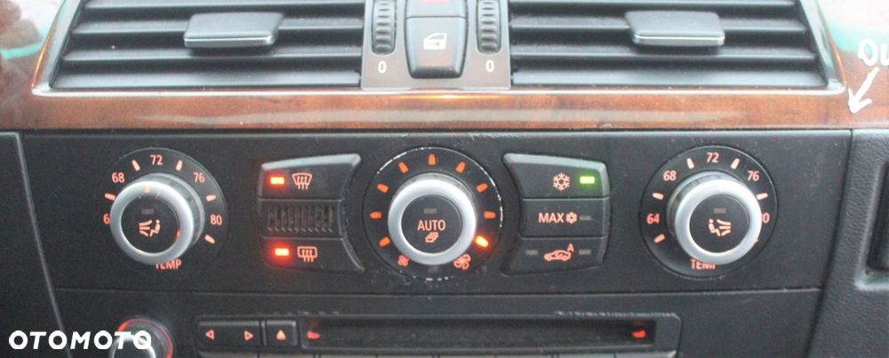 PANEL NAWIEWU KLIMATYZACJI BMW E60 E61 LIFT USA - 1