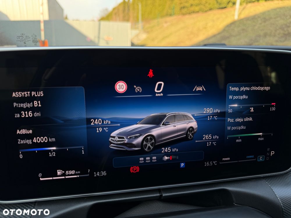 Mercedes-Benz Klasa C 200 d 9G-TRONIC Avantgarde Advanced - 35