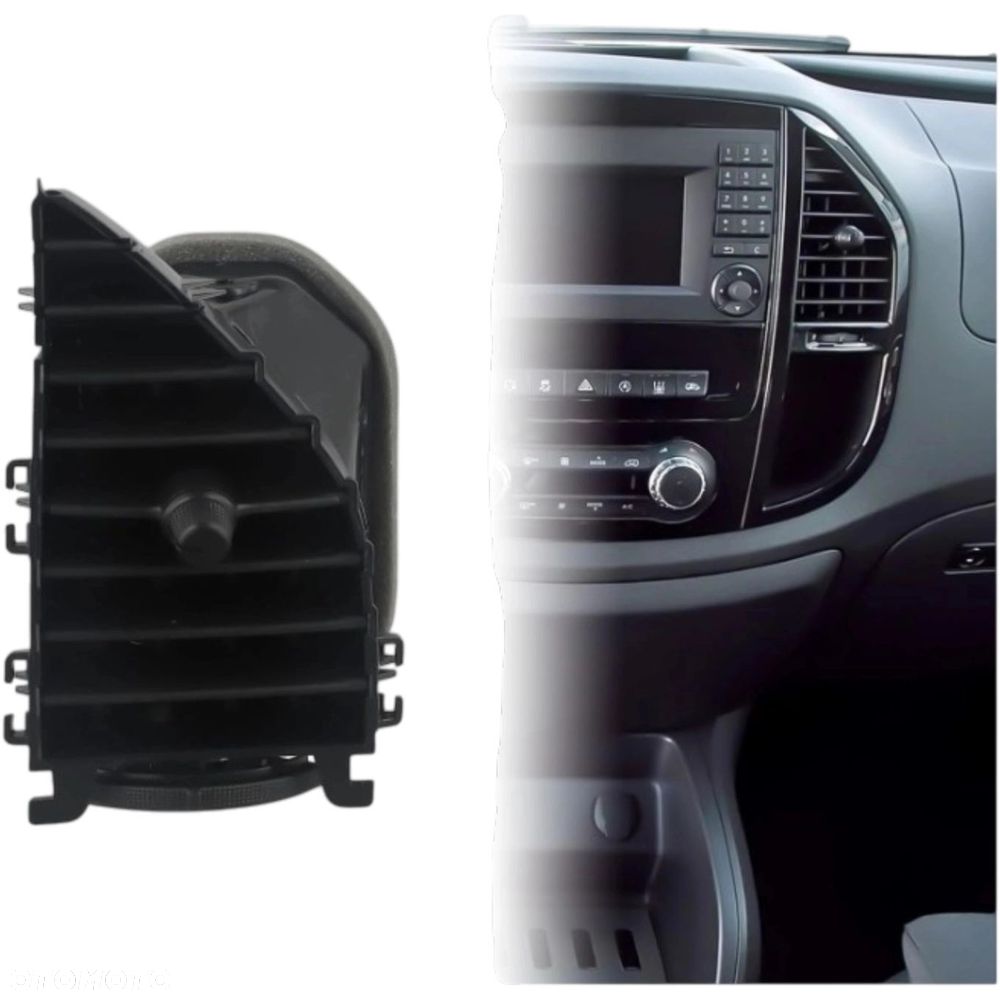 KRATKA NAWIEWU CENTRALNEGO PRAWA A4478300654 MERCEDES V KLASA VITO W447 - 3