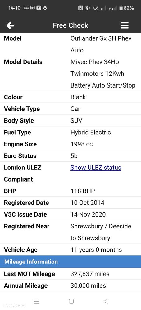 Mitsubishi Outlander 2.0 2WD CVT Invite - 6