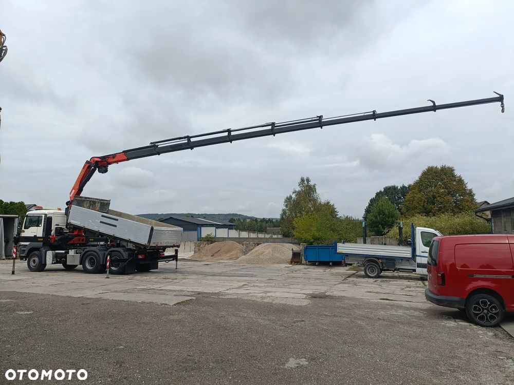 MAN TGA 33.480 6x4 Palfinger PK29002 Ciągnik + Kiper - 4
