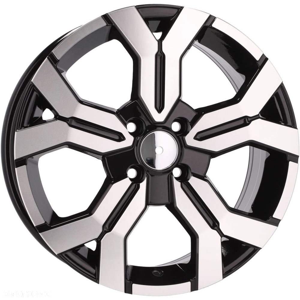4x Felgi 16 m.in. do DACIA Dokker Sandero Jogger Lodgy Spring RENAULT Captur Clio - B1110 - 5