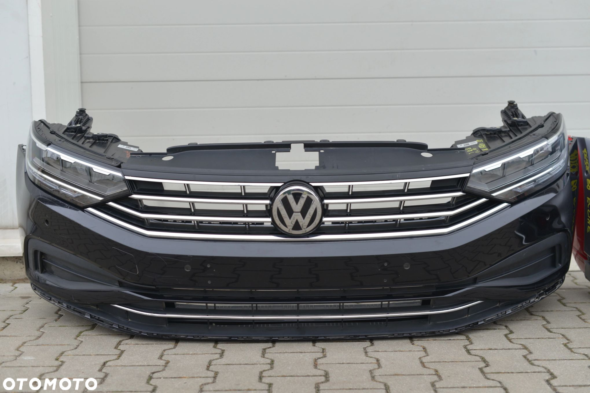 MASKA ZDERZAK BŁOTNIK LAMPA XENON PAS BELKA GRILL FULL LED VW PASSAT B8 3G0 - 14