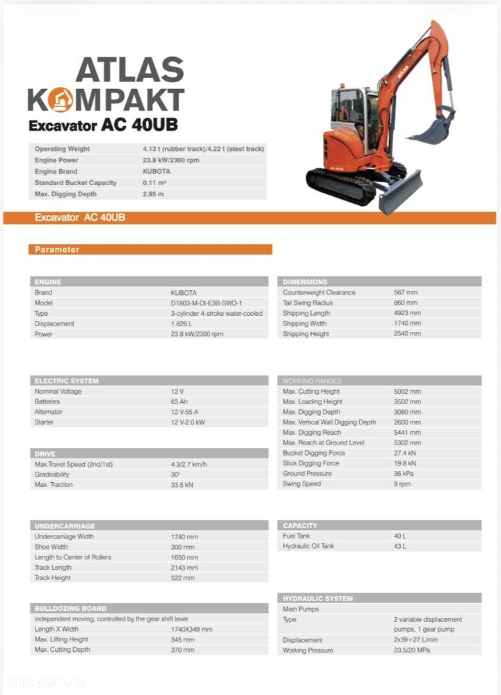 Atlas AC 40UB - 19