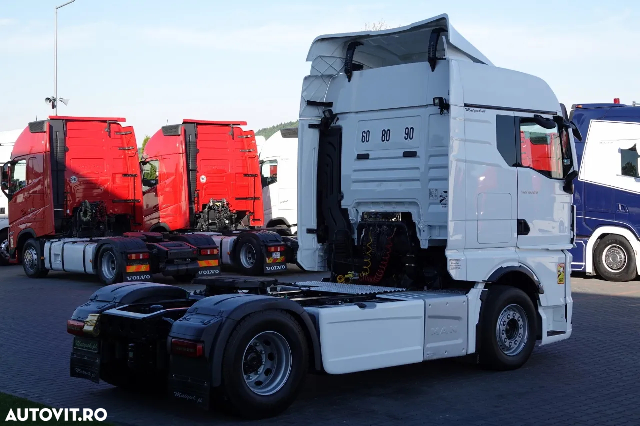 MAN TGX 18.470 / RETARDER / TOATE PE PERNE / MODEL NOU / GM / ANVELOPE 100% / DUPA CONTRACTUL DE SERVICE - 8