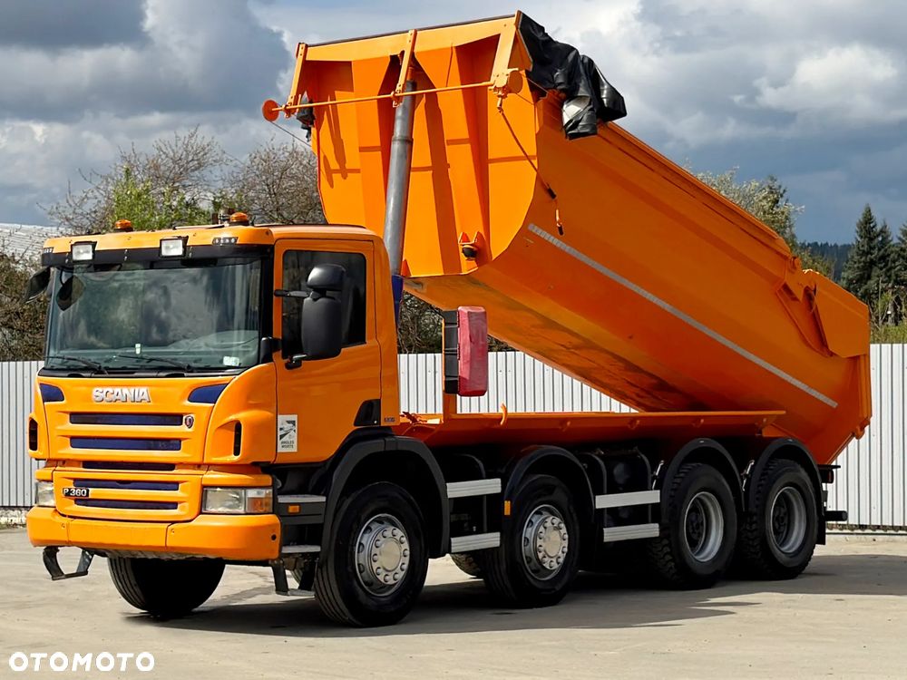 Scania P360 * WYWROTKA* 8x4 * STAN BDB! - 4