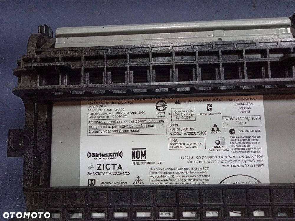 BMW 4 G22 G23 G20 RADIO NAWIGACJA MGU 5A56CA1 - 6