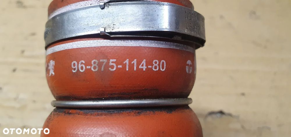 Przewód wąż rura intercoolera Peugeot 3008 1.6 THP VTI 9687511480 - 5