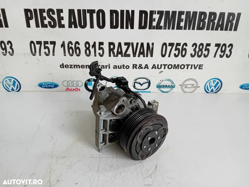Compresor Clima AC Dacia Duster Logan Jogger Sandero Stepway 1.0 Tce 926008469R Cu 9000 K Motor H4D - 1